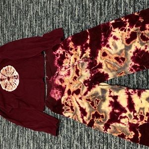 TIE DYE SET AMAZING CONDITION